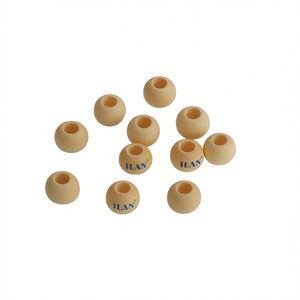 Ilan Wooden <b>Beads</b> 16Mm <b>Large</b> Hole For Crafting And Jewelry Making - Product Image 2