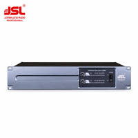 Amplificateur de puissance classe D 2x1500W 2x2300W 1x4500W 2U Pro Audio Amp Damping 1000 SNR 109dB pour système de sonorisation PA en direct