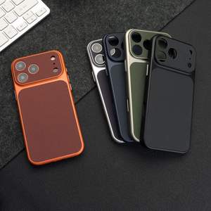 Funda protectora de tela tecnológica para iPhone 17 Pro Max, magnética oficial para Apple 16, funda protectora completa de PC para 15 - Product Image 2