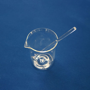 Copo de Cristal Transparente Polido de Alta Qualidade em Quartzo Fundido - Product Image 4