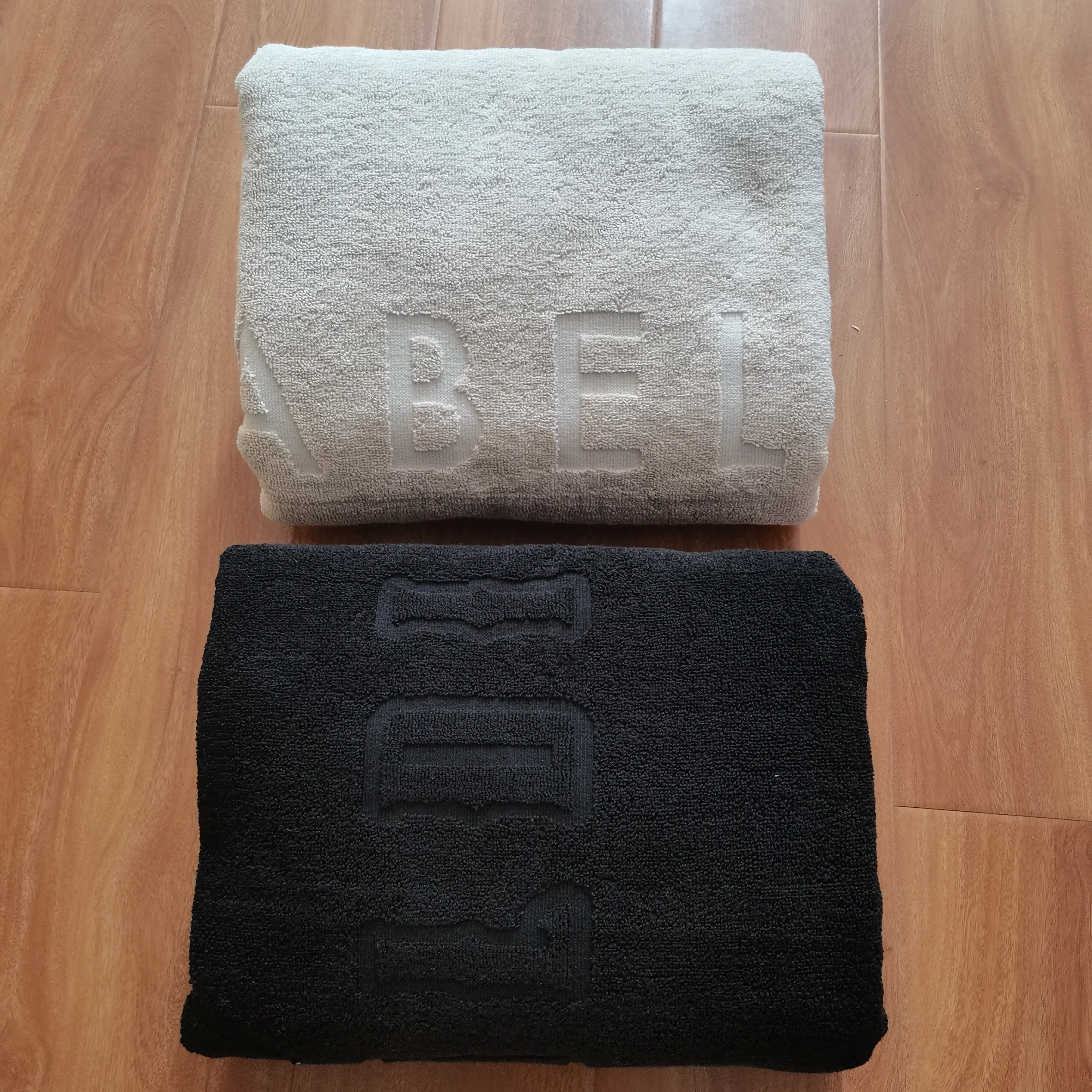 Beach towel 100% cotton terry fabric pool beach towel custom design jacquard towel
