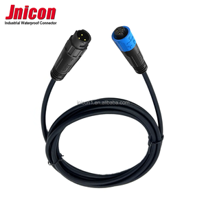 Jnicon産業用Ip68防水オスメスプラグ<span class=keywords><strong>3</strong></span>ピンケーブルワイヤー円形防水M12コネクタ - Product Image 6