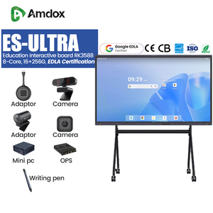Amdox 75-<span class=keywords><strong>inch</strong></span> 4K LED kỹ thuật số màn hình cảm ứng Trung Quốc IFP tương tác bảng thông minh bảng trắng hỗ trợ edla chứng nhận cho giảng dạy - Product Image 3