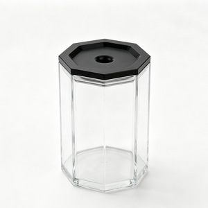 Cenicero IQO de Plástico Transparente con Logotipo Personalizado, <span class=keywords><strong>Material</strong></span> Mental+ABS, Tapa Hexagonal, para Uso en Casa y Auto ILUM/I ONE/Prime - Product Image 6
