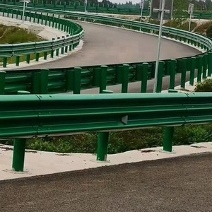 Panneau de garde-corps ondulé Shunyi Transportation 450*80*85 galvanisé et thermolaqué pour routes et autoroutes rurales - Product Image 3