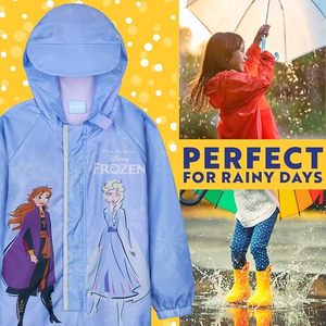 Combinaison de pluie imperméable en polyester pour enfants, style dessin animé, avec capuche, pour filles, randonnée en extérieur - Product Image 6