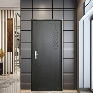 Puerta Batiente de Madera MDF Sólida y Hueca, Insonorizada, con Diseño Moderno y Simple, Superficie Acabada para Dormitorio, Hotel, Entrada Interior, Personalizable - Product Image 2