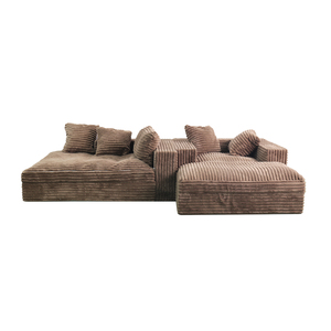 Factory-Direct <strong>Compressed</strong> <strong>Foam</strong> 1-Seater/2-Seater Sofa Set, Soft Modular Sofa Bed (for Sitting &amp; Sleeping) with Vacuum Packaging - Product Image 3