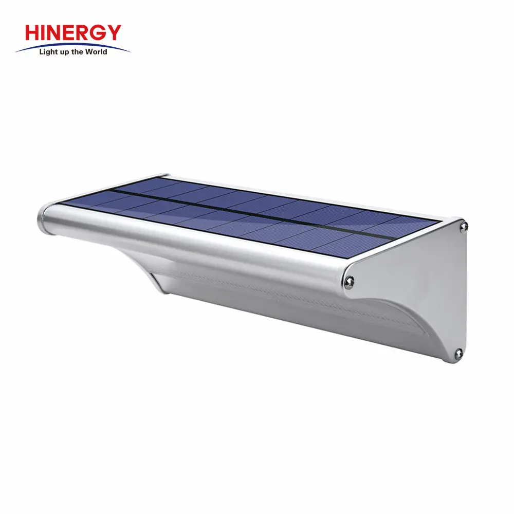 Outdoor Waterproof Stainless Steel Solar Powered Motion Sensor LED Wall Light 1612 Price with Pir