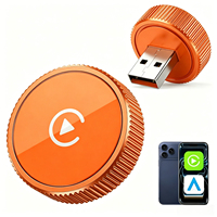 Adaptateur sans fil 2-en-1 CarPlay Android Auto 2026 pour voitures équipées d'un système filaire d'origine, USB-A/Type-C, Reconnexion automatique stable, Mise à jour OTA