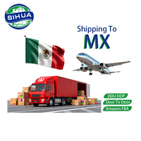 Expérience d'expédition aérienne orientée vers le client, transit de groupage aérien vers le Mexique, transitaire, fret express, marchandises