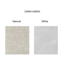 Serviettes en lin carrées brodées à la main avec des motifs floraux, personnalisées, écologiques, réutilisables, durables, pour la décoration de table, les mariages et les événements