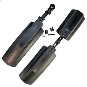 Garde-boue avant pour moto tout-terrain, noir, à dégagement rapide, protection contre la pluie, extra large - Product Image 1