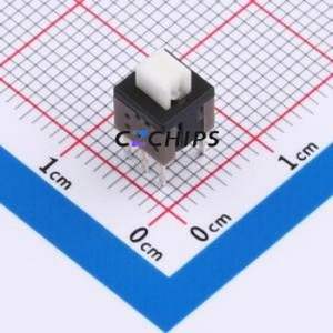 UK-G0701B-ZS Push Button Switch Through hole Component (THT) Switch Self-Locking Through Hole 100mA 30V - Product Image 1