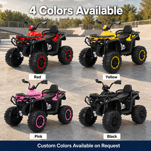 Unisex nuova auto elettrica a quattro ruote con batteria per bambini moto da <span class=keywords><strong>spiaggia</strong></span> per 6-12 anni giocattolo <span class=keywords><strong>di</strong></span> plastica fuoristrada per bambini ATV - Product Image 4