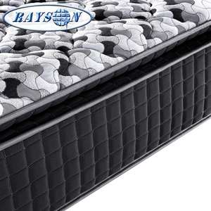 Пружинный матрас с 5 зонами, размер king, пена с эффектом памяти, вакуумный сжатый матрас, фабричное производство матрасов королевского размера - Product Image 3