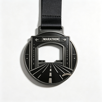 Médailles personnalisées en alliage de zinc creuses 3D en relief, médailles sportives, médailles de marathon, médailles de compétition, médailles souvenir pour les finalistes