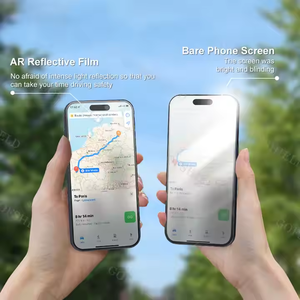 Protector de pantalla súper antiarañazos del <span class=keywords><strong>mercado</strong></span> de gama alta AR antirreflectante 95% vidrio de calidad superior para <span class=keywords><strong>iPhone</strong></span> 17 Pro Max Air - Product Image 2