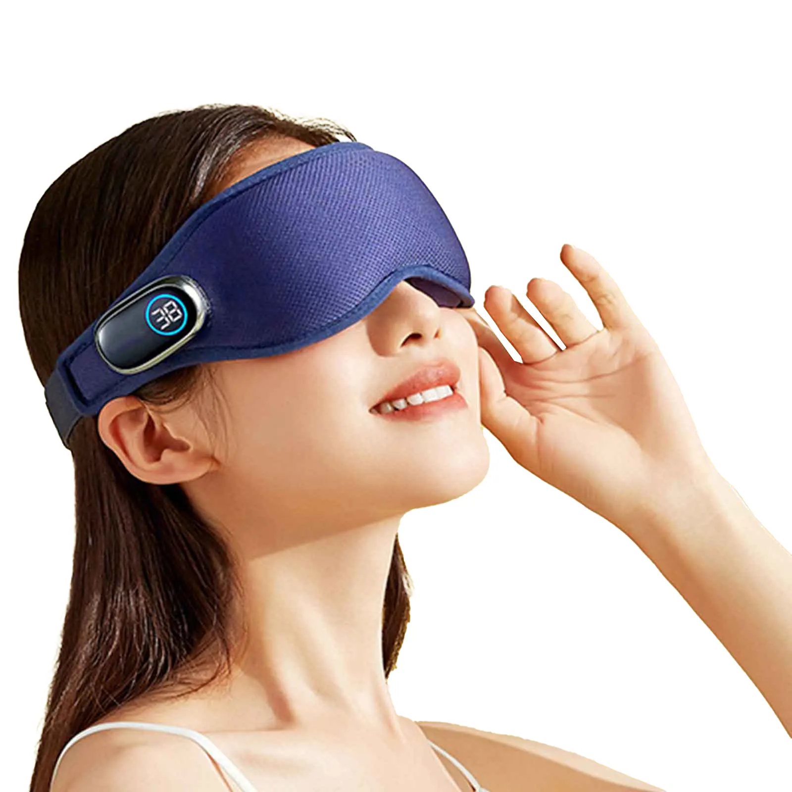 Masseur pour les yeux masque vibration relaxant portable masseur pour les yeux usage domestique équipement de beauté masseur pour les yeux pour les migraines