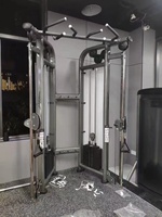 Machine Smith de musculation en métal de haute qualité pour l'entraînement des pectoraux, des abdominaux, du dos, des triceps et des jambes, pour la musculation et le renforcement.