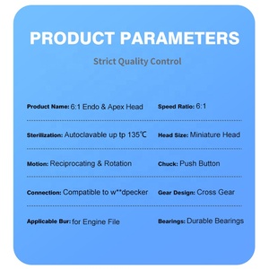<span class=keywords><strong>Mini</strong></span> dental auto reverse Endo motor automático stop <span class=keywords><strong>Pro</strong></span> con localizador de ápice inalámbrico - Product Image 6
