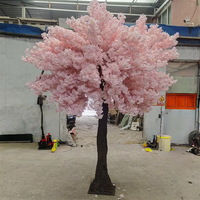 Grand arbre d'olivier artificiel pour décoration intérieure, tronc en fibre de verre vert olive, fleurs en soie, pour remise de diplôme, Nouvel An, Pâques