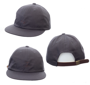 Tùy Chỉnh 5 6 Bảng Điều Khiển Vành Phẳng Cấu Hình Thấp Mũ <span class=keywords><strong>Snapback</strong></span> Không Cấu Trúc - Product Image 5