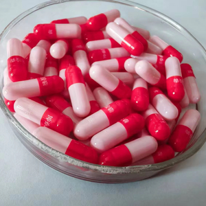 แคปซูลเม็ดยาเปล่าสีแดงขนาด0แคปซูลเจลาตินแบบแข็ง - Product Image 1