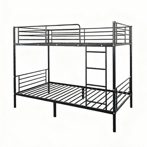 Cama Doble sobre Doble de Metal Moderna y Duradera de Dwoo, Ahorra Espacio, para Dormitorio de Hotel o Sala de Estar - Product Image 4