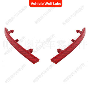 Luces traseras para parachoques Wolf Lake para Volkswagen Jetta 2015 2016, reflectores rojos ABS, luces de señal de freno - Product Image 1