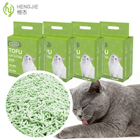 Sacs de litière pour chat en tofu biodégradables, écologiques, à base de plantes, avec contrôle supplémentaire des odeurs, jetables dans les toilettes, 99 % sans poussière, vente en gros