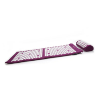 NEH haute densité Accupression tapis de massage des pieds tapis d'acupression et oreiller ensemble pour massage akupunktur ensemble mat