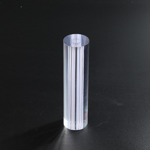 Pilier cylindre/<span class=keywords><strong>colonne</strong></span> en cristal acrylique personnalisé, 1 pièce, support cylindrique de présentoir en acrylique, tige/barre/bâton/poteau - Product Image 4