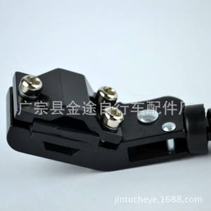 Béquille de vélo Metar 40-45 cm en aluminium, support latéral réglable, support arrière noir pour vélo de montagne et de route - Product Image 5