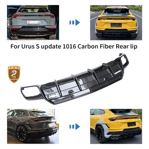 Diffuseur de pare-chocs arrière en carbone sec style 1016 pour Lamborghini Urus S & Urus Performante 2022-2026 - Product Image 1