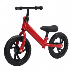 Mini bici da 12 pollici per bambini con bilanciere per allenamento da corsa e da passeggio