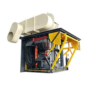 SHENGUANG 10ton acier électrique <span class=keywords><strong>fer</strong></span> ferraille <span class=keywords><strong>fusion</strong></span> fréquence intermédiaire four à Induction <span class=keywords><strong>température</strong></span> de <span class=keywords><strong>fusion</strong></span> jusqu'à 1800 degrés - Product Image 4