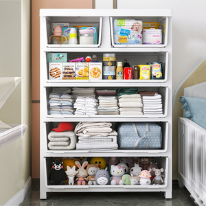 ลิ้นชักเก็บของพลาสติกใส ลดราคาพิเศษ พร้อมเลนส์ออพติคอล ใช้เก็บรองเท้า สกรู รถ รถบรรทุก ตะปู ใช้ซ้อนกันได้ เหมาะสำหรับใส่เสื้อผ้า - Product Image 3