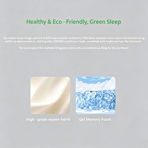 Matelas Gonflable Intelligent Durable Écologique Système de Pompe Silencieux Double Zone Fermeté Réglable de 1 à 10 Contrôle par Application Intervention Anti-Ronflement - Product Image 5