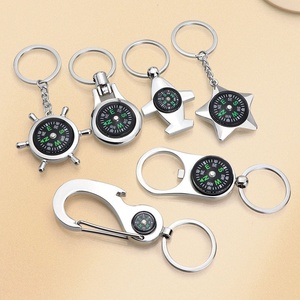 Llavero con Brújula Creativa de Aleación de Zinc Modelo X-410, Abrebotellas, Hebilla para Cinturón, Colgante para Llaves de Coche, Pequeño Regalo Personalizado - Product Image 2