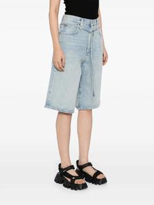 Jeans Cortos de Cintura Alta Azul Claro de Alta Calidad y Moda Veraniega Personalizados Leduo para Mujer - Product Image 3
