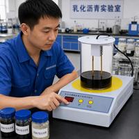 ASTM D244 Emulsified Asphalt Particle Charge Tester Bitumen Emulsion Ionic Charge Analyzer Laboratory Test Equipment
