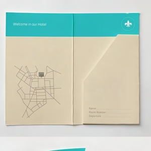 Tùy chỉnh in ấn tiêu chuẩn khách sạn thẻ chìa khóa thẻ phong bì/tay áo/chủ sở hữu từ chủ thẻ - Product Image 3