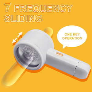 Vibrador de Doble Penetración Ajustable con Funda para Masturbación Masculina, Juguete Sexual para Hombres - Product Image 4