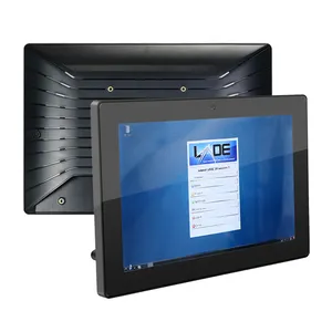 Linux平板电脑10英寸vesa mount 75*75毫米工业RJ45 POE平板电脑，带Debian 10系统