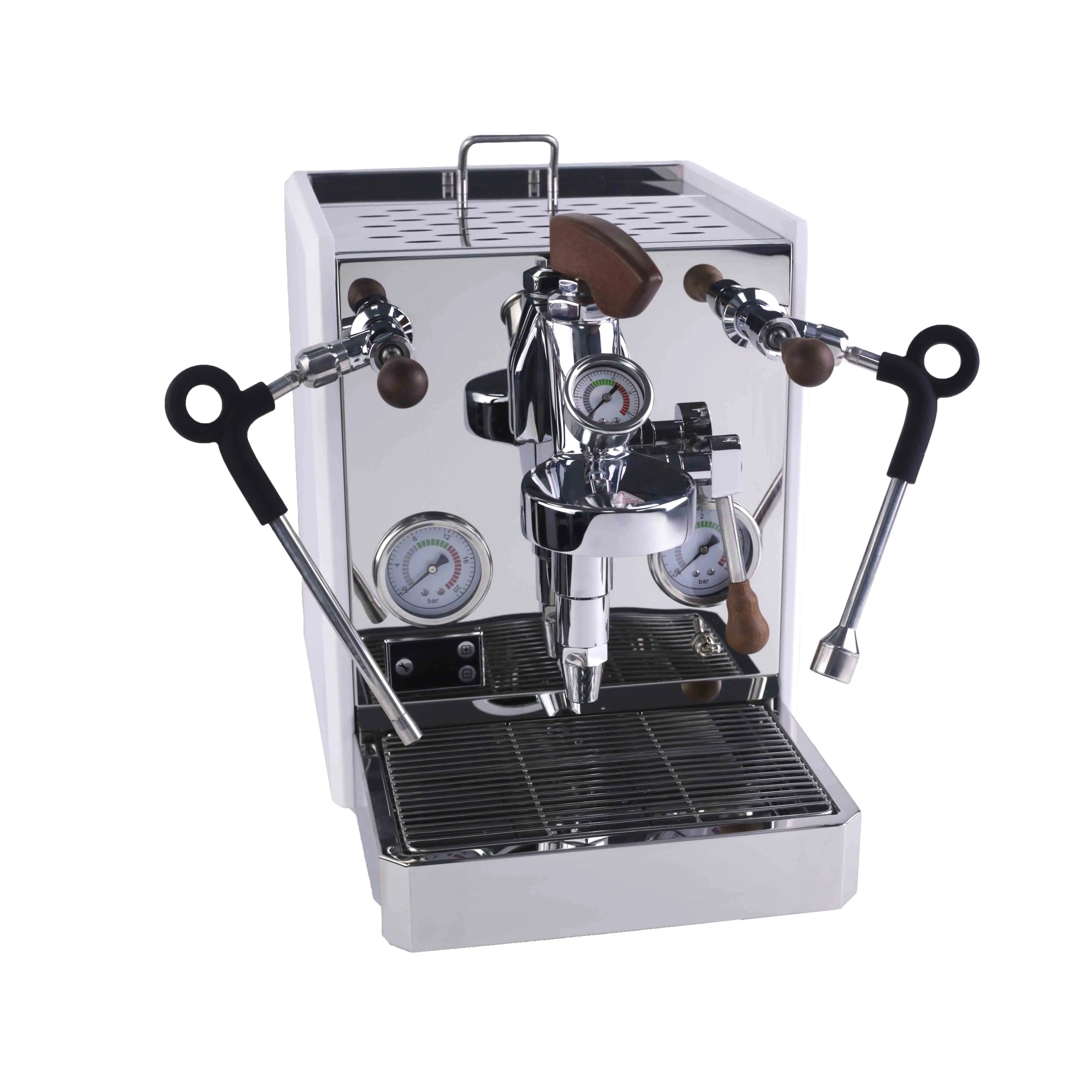 Professionele Semi-Automatische Commerciële Espressomachine Dubbele Boiler 12 Bar Koffiezetapparaat