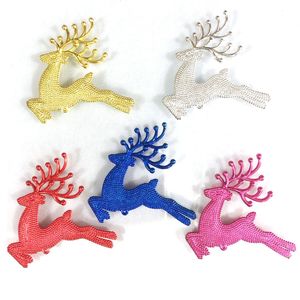 <b>Christmas</b> <b>Tree</b> Ornaments Fawn Elk Spotted Deer Accessories Bell Pendants Plastic Beaded Multiple Sizes <b>Modern</b> Minimalist - Product Image 1
