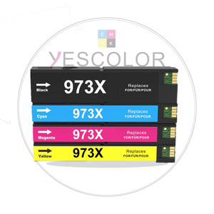 <span class=keywords><strong>Cartouche</strong></span> d'encre pour imprimante jet d'encre Yescolor Premium compatible 973 <span class=keywords><strong>973X</strong></span> 110ML pour <span class=keywords><strong>HP</strong></span> <span class=keywords><strong>Pagewide</strong></span> Pro 452dn/dw/477dn/dw/552dw/577dw/z - Product Image 1
