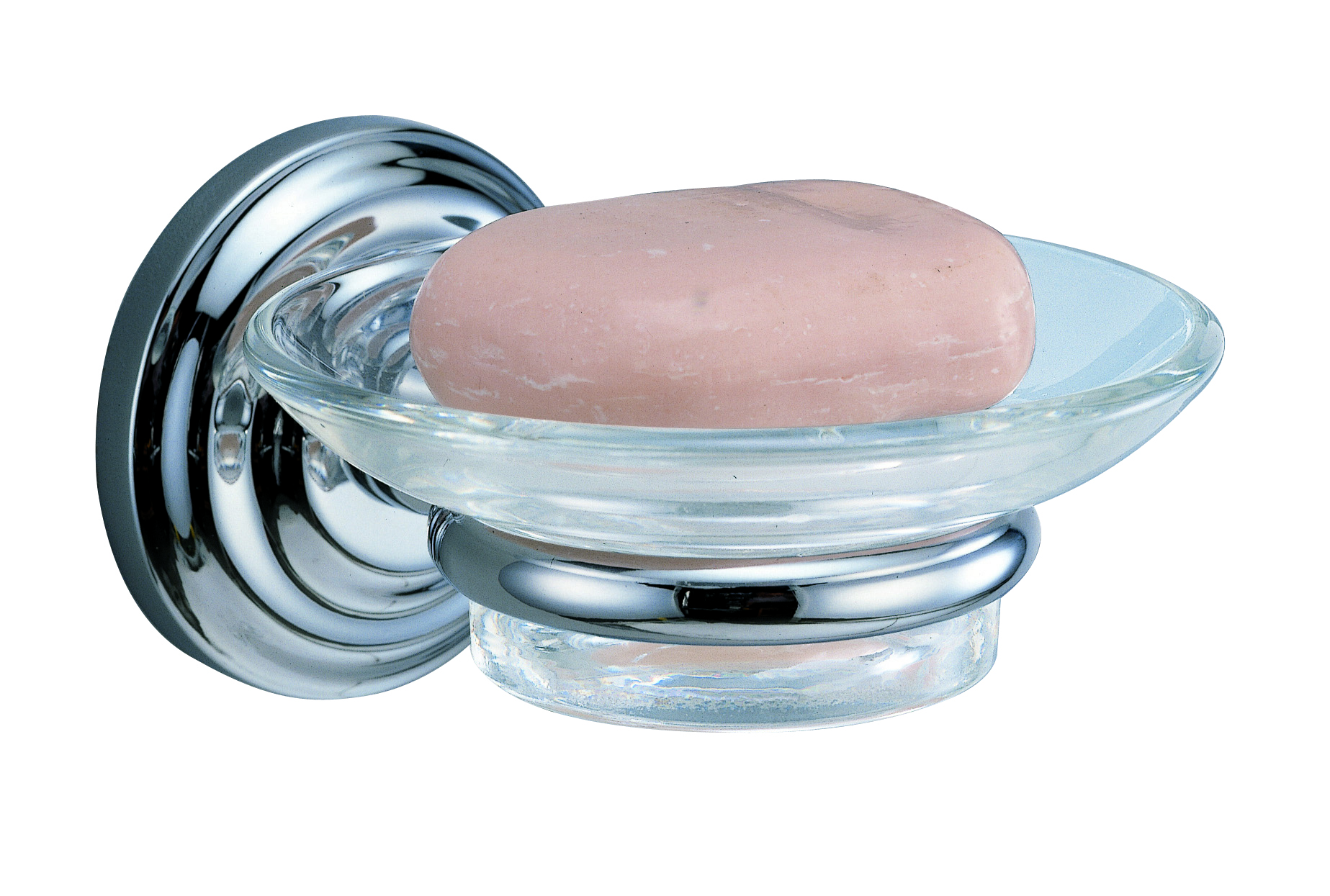 soap holder with glass