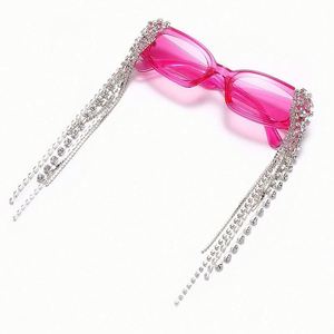 Gafas de Sol de Moda con Protección UV400 para Mujer, Gafas de Sol con Marco Pequeño y Pedrería, Gafas de Sol Rectangulares para Hombre, Gran Venta 2020 - Product Image 2